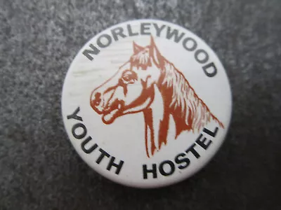 Norleywood Youth Hostel YHA Pin Badge Button (L29B) • £3.99