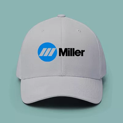 Miller Welding Logo Print Cap Baseball Hat For Unisex Adults • $19.50