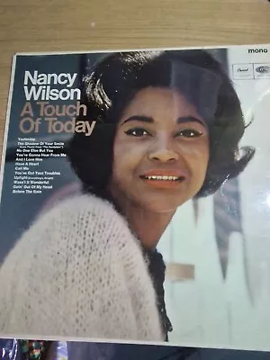 Nancy Wilson A Touch Of Today 12 Inch Vinyl Record Lp • £1.50