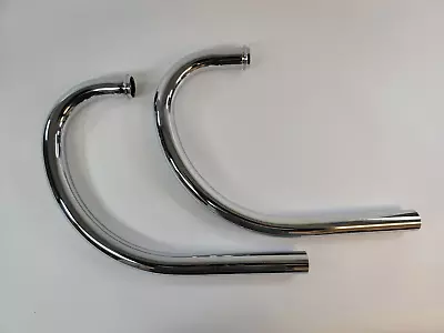 Moto Guzzi V7 Sport 750 S Chrome Exhaust Header Set 14120900 14120905 • $137.95