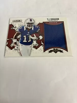 2012 Panini Rookie & Stars Rookie Event Worn Material T.J. Graham (76/199) • $1.99