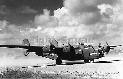 WW2 Picture Photo 1943 B-24D Liberator Chug-A-Lug Take-off From The Kwangha 2019 • $5.95