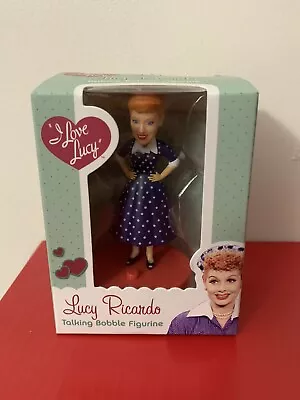  I Love Lucy  Lucy Ricardo Talking Bobble Figurine RP Minis Unopened CIB • $11.08