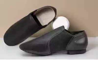 Unisex Leather Upper Jazz Shoe Slip-on For Women And Men's Dance Shoes • $20.22