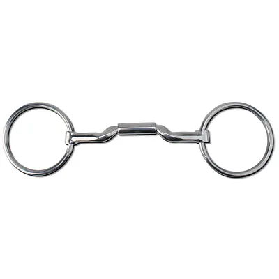 78TO 5 1/2 In Myler Horse Bit Loose Ring Mullen W/ Low Ported Barrel • $113.95