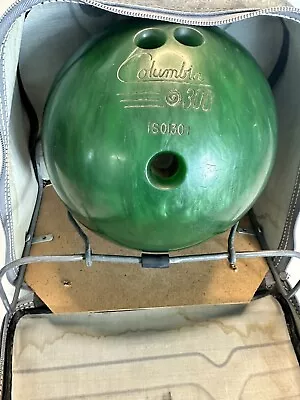 Vintage Don Carter Brunswick Retro Bowling Bag With Rack + Ball • $60