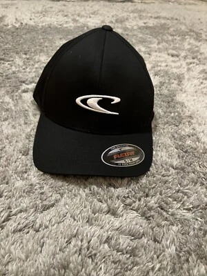 $14.99 • Buy O'Neill Mens Ball Cap Size S/M Black Flex Fit Cotton Blend Style SP1196009