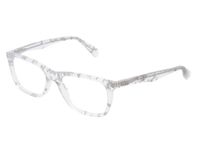 $229.85 • Buy Glasses Frames Dolce & Gabbana DD1242 Glitter Clear 2576