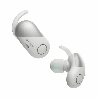 $103 • Buy Sony WFSP700NW (Box Damaged^) Wireless Noise Cancelling Sport Headphones White