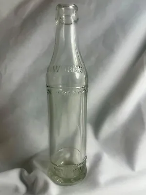Vintage MAUI SODA Works Crown Top Bottle 8 ½ Fl Oz Embossed 8 X2  • $19.99
