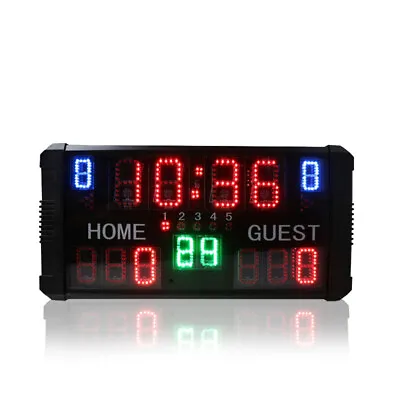 Portable Basketball Electronic Scoreboard LED Game Scoreboard • $349