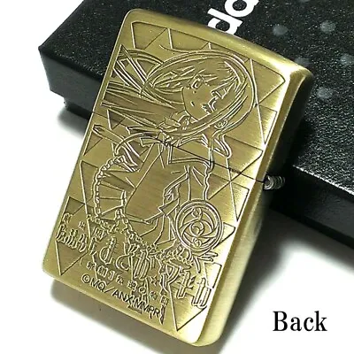 Zippo Puella Magi Madoka Magica Story Of Rebellion Homura Soul Gem Gold Lighter • $130