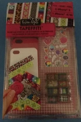 FASHION ANGELS TAPEFFITI PHONE CASE STYLIST KIT For Iphone4/4S & Iphone 5 • $7.85