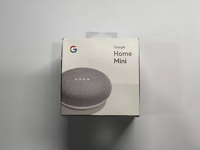 Google Home Mini Smart Assistant - Chalk (Like New) • $45