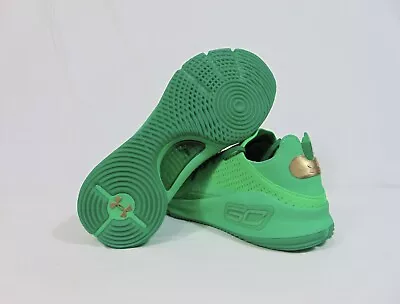 $249.99 • Buy Under Armour TB Curry 4  St Patrick  Basketball Shoes Sz 7 NEW 3021707 303 RARE
