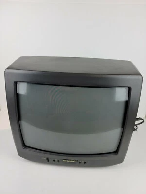 $69.99 • Buy SHARP 13” Color Television Model 13F-M40 Retro Gaming Monitor TV Works