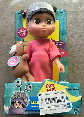 Hasbro Disney Pixar Monsters Inc. Talking Babblin’ Boo Doll W/ Magical Mikey • $97.50