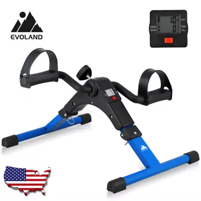 Portable Pedal Exerciser Under Desk Exercise Machine Arm Leg Exercise Peddler US • $34.77