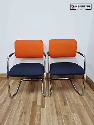 *FREE DELIVERY* Set Of Two Cantilever Chairs (Pairs) • £90