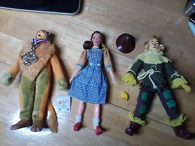 Vintage Wizard Of Oz Figures 1970's Mego  / Lot Of 3 USED TOYS • $16