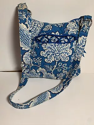 Vera Bradley Blue Lagoon Tote Bag Vintage Mint • $27