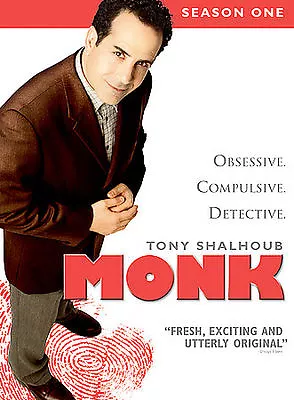 Monk Complete Series Seasons 1 2 3 4 5 6 7 8 DVD Set New • $35.97