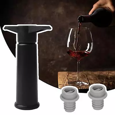 $6.54 • Buy 4Pcs Vacuum Pump Vacu Vin Wine Bottle Saver Seals Plugs Silicone Extra G4C0