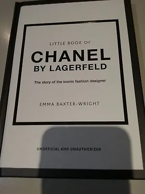Little Book Of CHANEL BY LARGERFELD BNWOT Hard Cover Perfect • $19