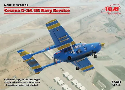 ICM 1/48 Cessna O-2A In US Navy Service • $56.50