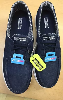WOMEN'S Skechers On The GO Flex Shoes - Ashore Navy Blue Uk ODD SIZING • £19.99
