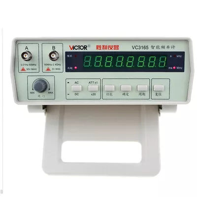 VC3165 Precision Frequency Counter Frequency Meter Digital Cymometer 0.01Hz-2.4G • $113.99
