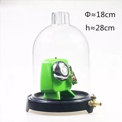 Vacuum Hood Suction Disc Bell In Vacuum Laboratory Jar Sound Physics Low-pressur • $65.88
