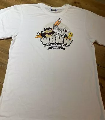 Warner Bros Movie World T Shirt. Size L  • $20