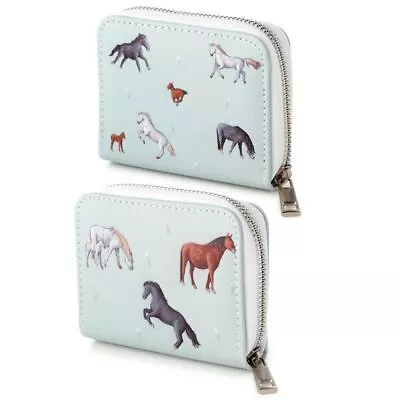 Willow Farm Horses Zip Coin Wallet Purse New With Tags • £5.95