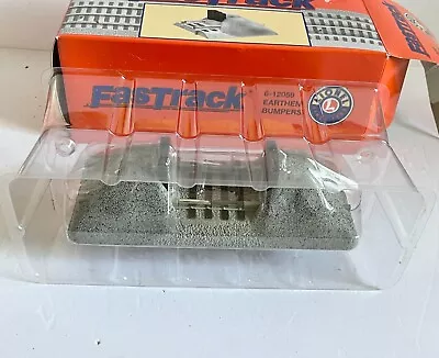 Lionel FasTrack 6-12059 0-Gauge Earthen Bumpers - LN • $11.95