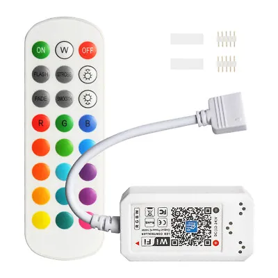 WiFi Wireless Smart Controller Remote For 5050/2835 RGB RGBW LED Strip Light • $14.39