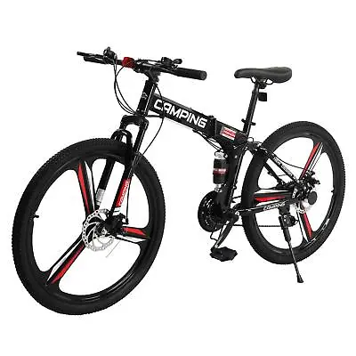 26  Full Suspension Mountain Bike Shimano 21 Speed Men's Bikes Bicycle MTB • $168.99