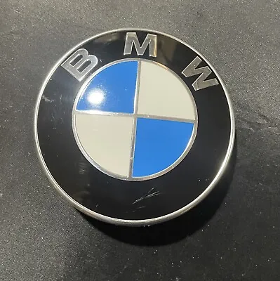 BMW E70 E83 E46 E36 E39 E90 E34 E30  X3 X5 FRONT HOOD Emblem Roundel 8132375 OEM • $30