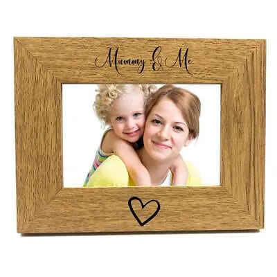 Mummy And Me Engraved Photo Frame Gift FW409 • £11.99