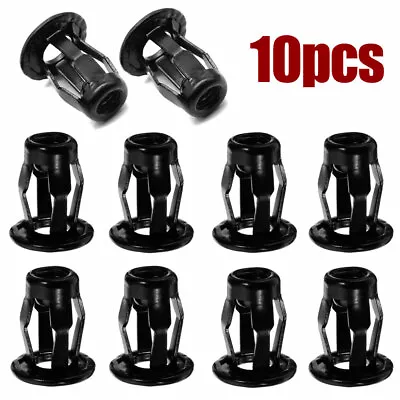 Car Screw Base Clamp Trunk Nut Front Rear License Plate Fastener Clips For Audi • $13.52