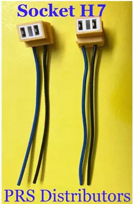 2 Pieces Female Socket H7 Bulb Extension Wire Harness Pigtail Plug For H7 Bulb • $7.50