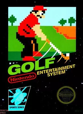 527165 GOLF Classic Vintage Arcade Nintendo Atari Sega 36x24 WALL PRINT POSTER • $25.95