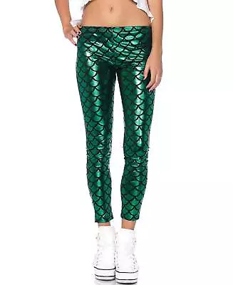 Brand New Metallic Mermaid Leggings Leg Avenue 13551 • $21.99