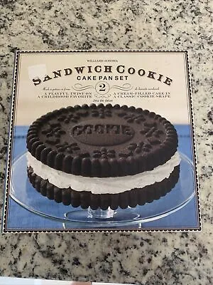 $15.95 • Buy Williams Sonoma Sandwich Cookie Cake Pan Set New In Box 