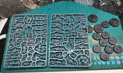 £7.23 • Buy Necron Warriors X 10 And Scarabs X 3 Warhammer 40k Necron NoS