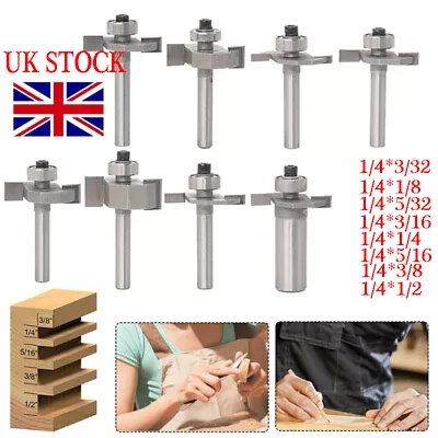 £5.99 • Buy Slot Cutter Bit For Knock On Furniture T Trim Router Campervan Motorhome