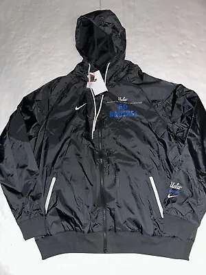 New Men’s Nike UCLA Bruins Full Zip Hooded Jacket DQ9490 060 $105 XL Zip Pocket • $79.99