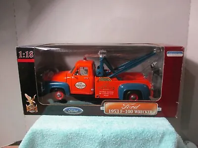 1/18 Road Signature 1953 Ford F-100 Wrecker • $59.99