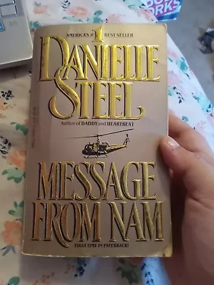 Message From Nam By Danielle Steel (Paperback) • $7