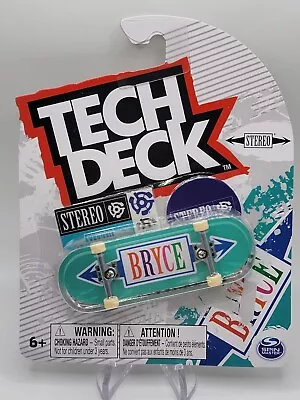 Tech Deck STEREO Bryce Finger Skateboard. Ships Fast! • $9.25